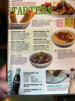 Menu photo 5 Milagros Orem, UT