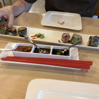 Cafe De Thai - Zucchini Blossom Spring Roll - Thai Near Me - Reno, Nevada