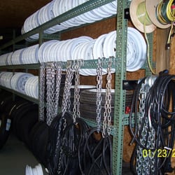 Lininger Trailer Sales - Wheels, tires and safety chains, along with trailer wiring.