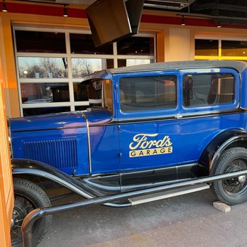 Ford's Garage Dearborn - Outside - Burgers Near Me - Dearborn, Michigan
