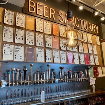 SHINE Beer Sanctuary - Holy Hops, that's a menu! - Pubs Near Me - Bozeman, Montana
