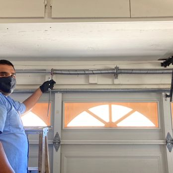Premier Garage Doors - Hector, the owner, fixing my springs! - Garage Door Services Near Me - Palmdale, California Premier Garage Doors - Hector, the owner, fixing my springs! - Garage Door Services Near Me - Palmdale, California