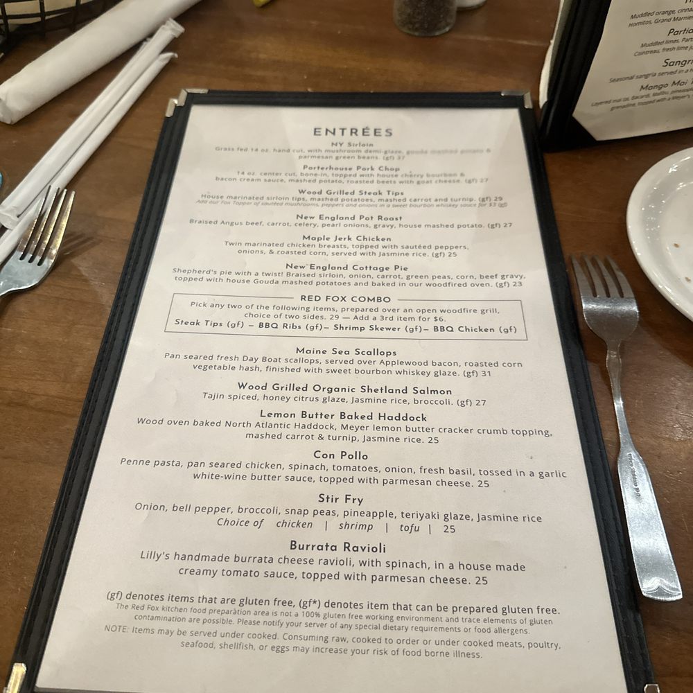 Red Fox Bar & Grille - Menu - American Near Me - Jackson, New Hampshire Red Fox Bar & Grille - Menu - American Near Me - Jackson, New Hampshire