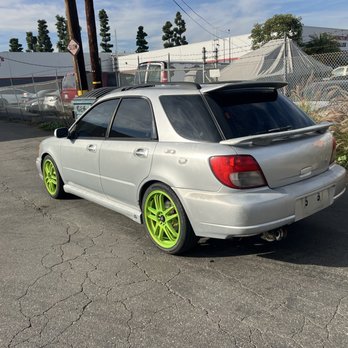 Window Tinting21 - 2002 WRX wagon window tint - Car Window Tinting Near Me - Orange, California