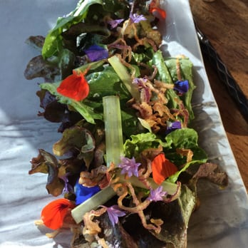 Sierra Mar - colorful salad - New American Near Me - Big Sur, California Sierra Mar - colorful salad - New American Near Me - Big Sur, California