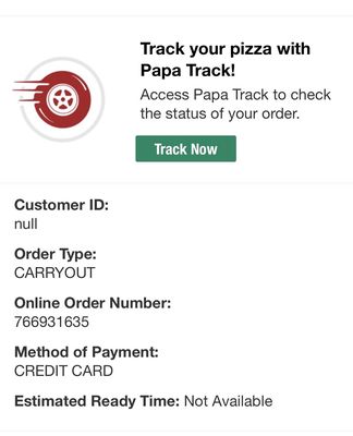 Papa Johns Pizza by null