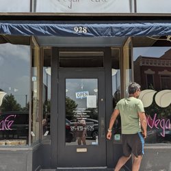 Vegan Café - About to enter into Vegan Cafe