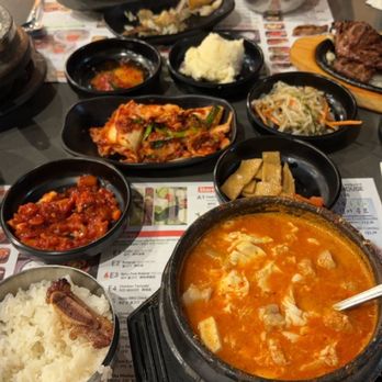 BCD Tofu House - C1. Galbi Combo S6. Dumpling Soon Tofu - Korean Near Me - Irvine, California BCD Tofu House - C1. Galbi Combo S6. Dumpling Soon Tofu - Korean Near Me - Irvine, California