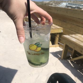 The Lemon Bar - Back of bar closest to beach. Cucumber drink - American Near Me - Neptune Beach, Florida The Lemon Bar - Back of bar closest to beach. Cucumber drink - American Near Me - Neptune Beach, Florida