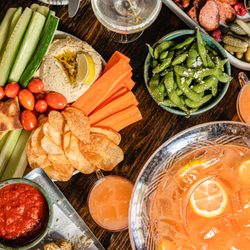 Punch Bowl Social - Hummus & Edamame