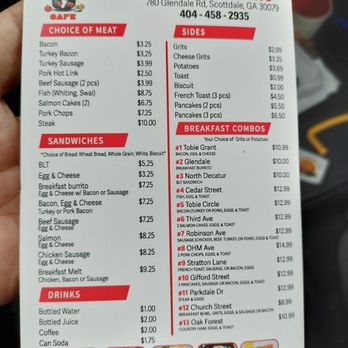 I Put My Foot N It Cafe - I want to try the turkey sausage. The lady at the counter was so kind, I'm coming back for sure. - Breakfast & Brunch Near Me - Scottdale, Georgia