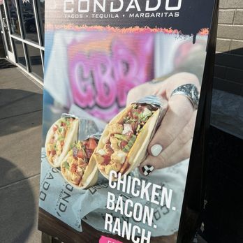 Condado Tacos - Sign outside - Tacos Near Me - Indianapolis, Indiana