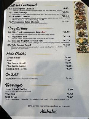 Menu photo 6 Pho Bistro Waipahu, HI Menu photo 6 Pho Bistro Waipahu, HI