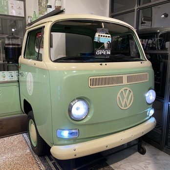 Verde Pistacchio - cutest interior - the register is at the front of the van - Desserts Near Me - Rome, RM Verde Pistacchio - cutest interior - the register is at the front of the van - Desserts Near Me - Rome, RM