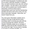 Global Exchange Vacation Club gift card