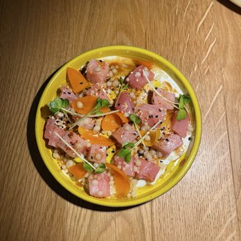 Valley Goat - hamachi poke - New American Near Me - Sunnyvale, California Valley Goat - hamachi poke - New American Near Me - Sunnyvale, California