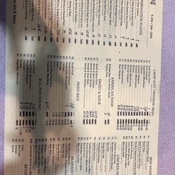 Peking Restaurant - Menu