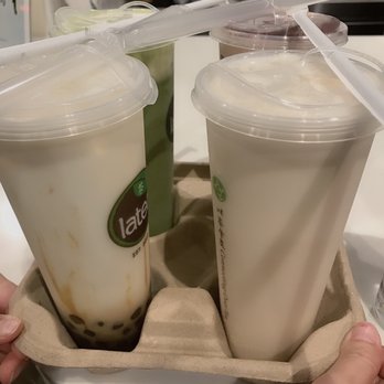 Latea Bubble Tea  - * Creamy Cheese Foam w/ Matcha Latte * Jasmine Green Milk Tea * Roasted Brown Sugar Milk Tea * Tiramisu Milk Tea - Desserts Near Me - Culver City, California