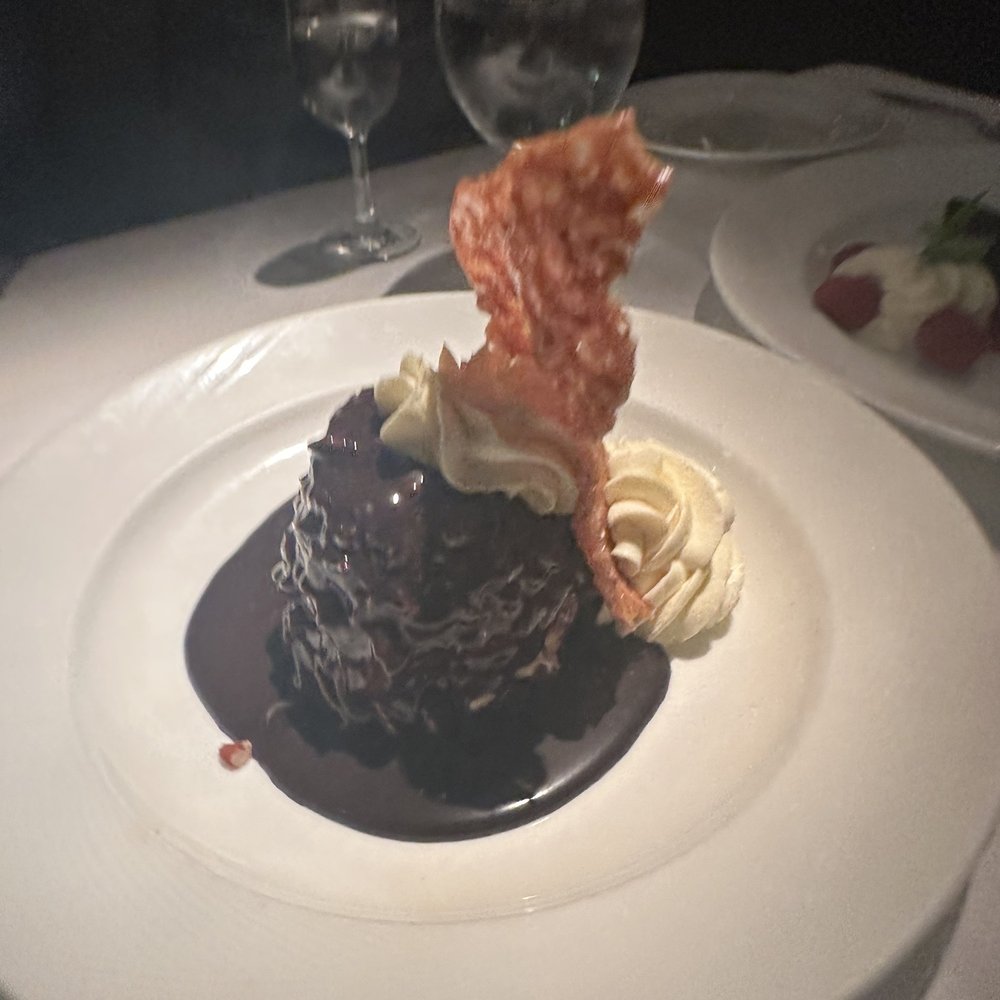Café Pacific - Signature pecan ball dessert - Seafood Near Me - Dallas, Texas