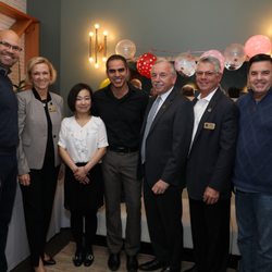 Silk Road Massage - It's our great honor to have Town of Danville Chamber CEO, Zae perrin, Vice Present, Lisa, past mayor Newell Arnerich and Robert Storer