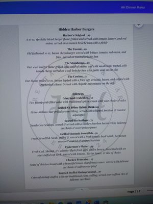 Menu photo 4 Hidden Harbor Restaurant and Bar Bayville, NY Menu photo 4 Hidden Harbor Restaurant and Bar Bayville, NY
