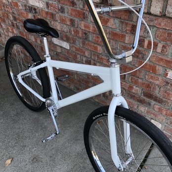 Accessory Powder Coating - 2015 26" PK RIPPER White Mirror 95% Gloss with a Violet Clear Coating - Powder Coating Near Me - Sacramento, California