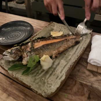 Rintaro - Nijimasu No Shioyaki - salt grilled rainbow trout - Izakaya Near Me - San Francisco, California