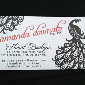 Flaunt Boutique - Business card - Jewelry Near Me - Greenville, Rhode Island