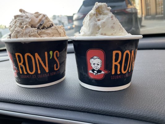 Ron's Gourmet Ice Cream and Twentieth Century Bowling Alley by null