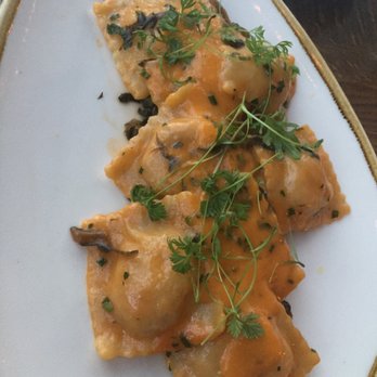 Battello - Mushroom ravioli - daily special - Italian Near Me - Jersey City, New Jersey