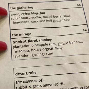 Wood Ash Rye - The drinks we tried were amazing! - New American Near Me - St. George, Utah
