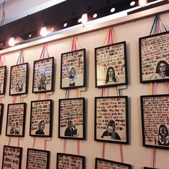 Baked & Wired - Local art. Love these collages - Bakeries Near Me - Washington, DC, District of Columbia