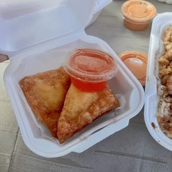 Hibachi Express - Grab A1. Crab Rangoon