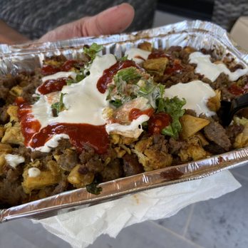 Halal Bros - Combo plate - Middle Eastern Near Me - Austin, Texas