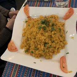 Arroz con camarones