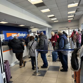 Budget - Lines all the way out the door even if you reserved your car weeks ago, you get crap service! - Car Rental Near Me - East Elmhurst, New York