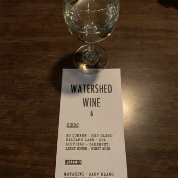 Watershed - Wine - German Near Me - Houston, Texas