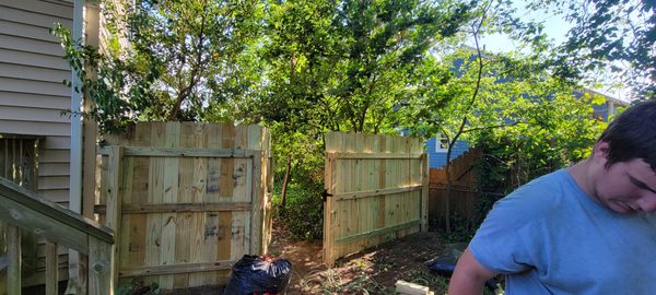 From the window to the wall