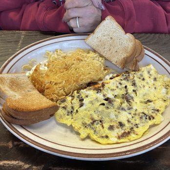Sunshine Family Restaurant - Bacon & Chesse Omelette. - Breakfast & Brunch Near Me - Kannapolis, North Carolina