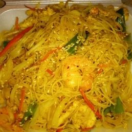 Singaporean curry noodles Singaporean curry noodles