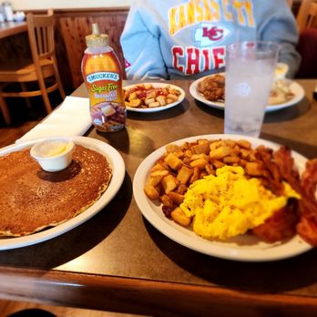 The Big Biscuit - The Bigger Big Breakfast sub the ham & sausage for all bacon - Breakfast & Brunch Near Me - Independence, Missouri