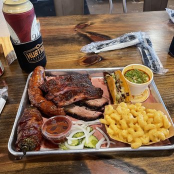 Hurtado Barbecue - Texas Trinity with Birria Taco and Texas Twinkie - Barbeque Near Me - Arlington, Texas