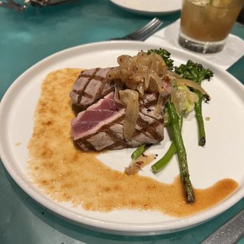 The Beach House - Seared Fresh Ahi Steak - Asian Fusion Near Me - Koloa, Hawaii