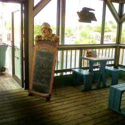Beachside Seafood Restaurant & Market - Upstairs on the patio of Beachside Seafood Restaurant