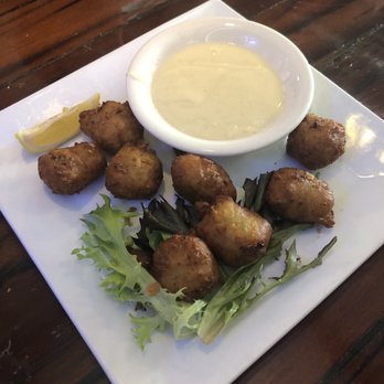 Conch Republic Seafood - Conch Fritters $11 - Seafood Near Me - Key West, Florida Conch Republic Seafood - Conch Fritters $11 - Seafood Near Me - Key West, Florida