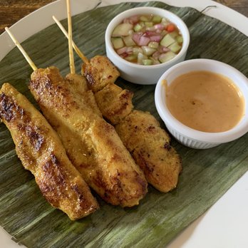Thai On Canyon - Chicken Satay - Thai Near Me - Santa Fe, New Mexico