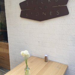 Sticks and Stones - Cool signage