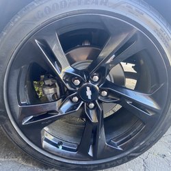 Didnt shine the wheel's correctly