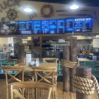 Shuck Me - Inside with menu - Seafood Near Me - Broken Bow, Oklahoma Shuck Me - Inside with menu - Seafood Near Me - Broken Bow, Oklahoma