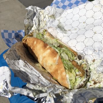 Skewers - Chicken shawarma pita wrap with tzatziki - Food Trucks Near Me - Spokane, Washington